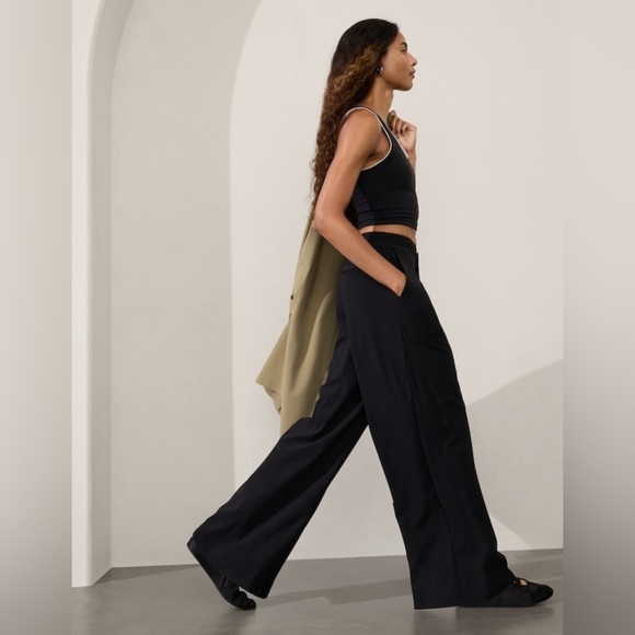 NWT Athleta Pinnacle Black Trouser Size 20. - Picture 6 of 11